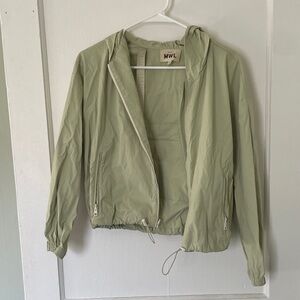 Madewell Pale Green Windbreaker